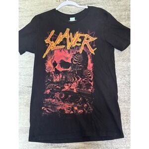 Slayer Final World Tour 2018 2019 Graphic T-Shirt Black Mens Medium Pacific